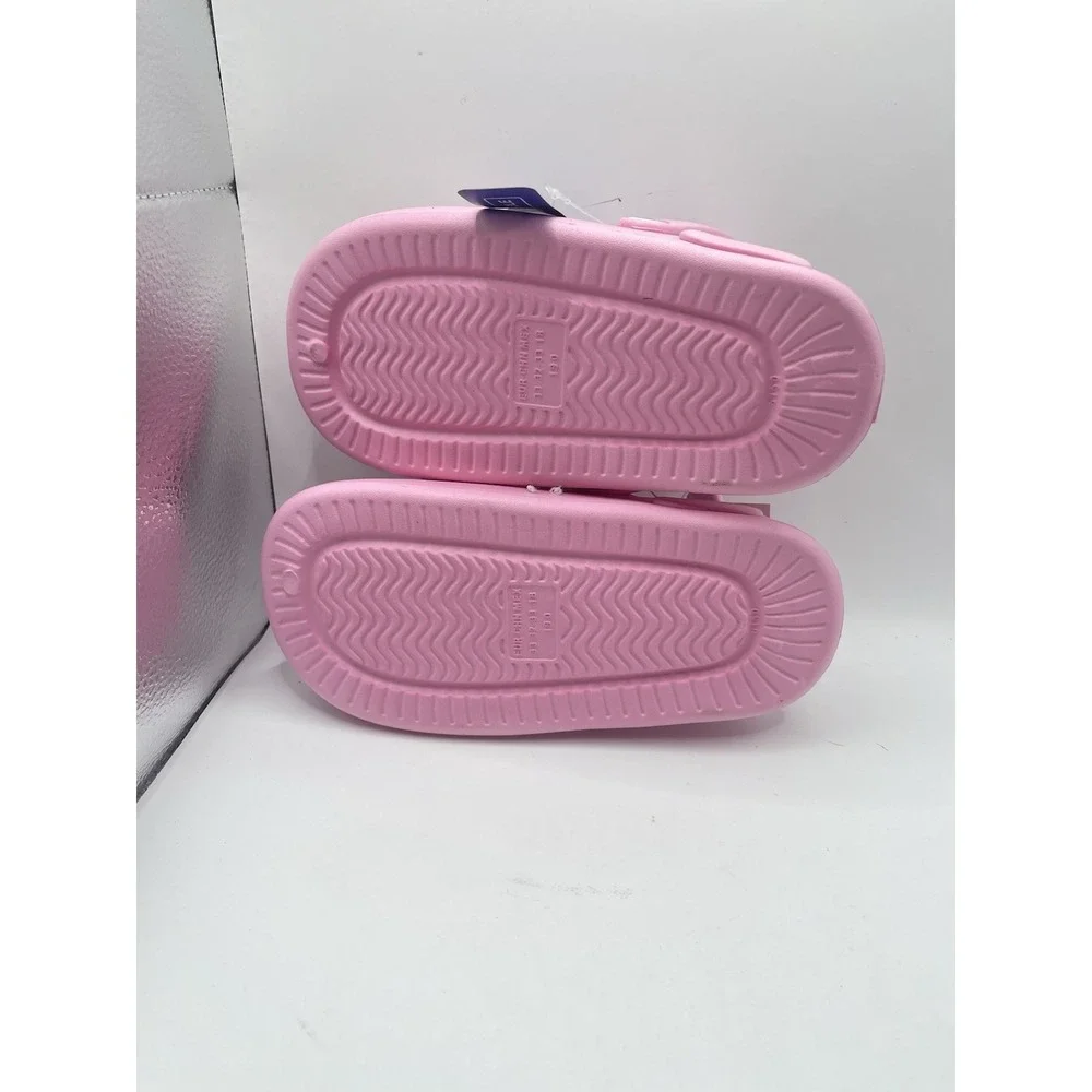 Toddler Pink Comfort Slide Sandals Girls Stars - Size 13 BinC‎